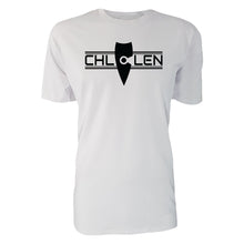 Load image into Gallery viewer, adult-mens-chill-white-black-shirt-brand-logo-chill-chllen-lifestyle-wear