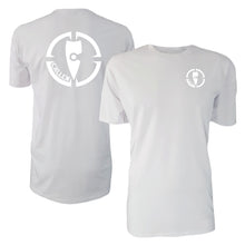 Load image into Gallery viewer, adult-mens-stylish-white-two-tone-chill-t-shirt-chillen-chllen-lifestyle-wear