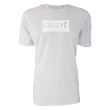 Load image into Gallery viewer, adult-mens-white-on-white-shirt-viben-chill-chllen-lifestyle-wear