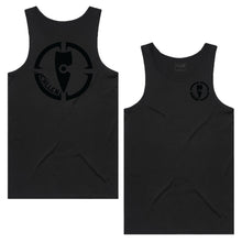 Load image into Gallery viewer, adults-mens-black-two-tone-tank-top-singlet-shirt-casual-gym-wear-chllen-lifestyle-wear
