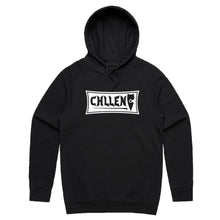 Load image into Gallery viewer, adults-mens-stylish-chill-black-white-viben-hoodie-jumper-shop-chllen-lifestyle-wear