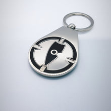 Load image into Gallery viewer, black key ring black key chain metal key ring metal key chain chllen lifestyle wear target