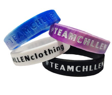 Load image into Gallery viewer, blue wristband pink purple wristband white wristband black wristband lifestyle wear chllen