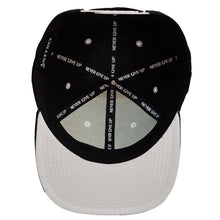 Load image into Gallery viewer, black white snapback hat cap chllen lifestyle wear chillen clothing chillin apparel