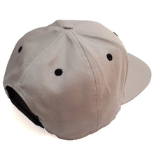 Load image into Gallery viewer, grey black snapback hat cap lifestyle wear chllen chillen clothing chillin apparel