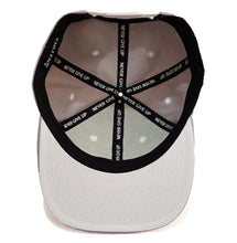 Load image into Gallery viewer, grey white snapback hat cap lifestyle wear chllen chillen clothing chillin apparel