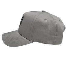 Load image into Gallery viewer, grey-black-a-frame-snapback-caps-hats-defiant-chllen-lifestyle-wear