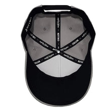 Load image into Gallery viewer, grey-black-a-frame-snapback-caps-hats-defiant-chllen-lifestyle-wear