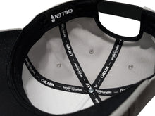 Load image into Gallery viewer, grey-black-a-frame-snapback-caps-hats-defiant-chllen-lifestyle-wear