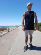 Load image into Gallery viewer, chillen chllen lifestyle wear kids black tank top singlet long grey-black snapback hat