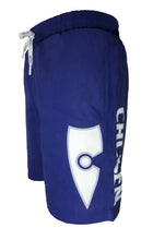 Load image into Gallery viewer, chillen chllen lifestyle wear kids blue-white board shorts boardies