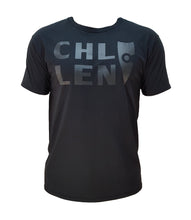 Load image into Gallery viewer, chillen chllen lifestyle wear kids casual black on black shirt t-shirt tee