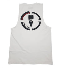 Load image into Gallery viewer, chillen chllen lifestyle wear kids white-black tank top singlet long