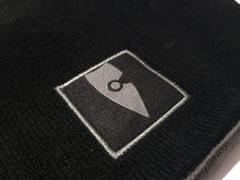 Load image into Gallery viewer, reversible black grey beanie chllen lifestyle wear chillen clothing chillin