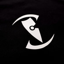 Load image into Gallery viewer, mens stylish black long sleeve shirt zentrix chllen lifestyle wear logo