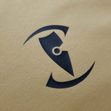 Load image into Gallery viewer, mens stylish tan long sleeve shirt zentrix chllen lifestyle wear logo