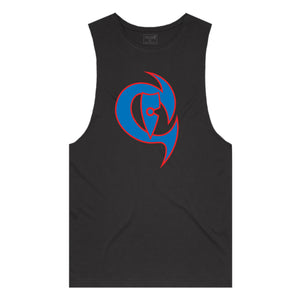 adult-mens-black-blue-red-two-tone-gym-wear-tank-top-singlet-shirt-evolve-chllen-lifestyle-wear