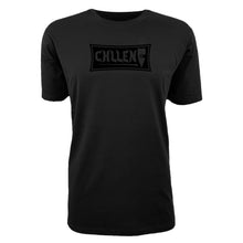 Load image into Gallery viewer, adult-mens-black-on-black-shirt-viben-chill-chllen-lifestyle-wear