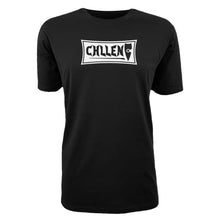 Load image into Gallery viewer, adult-mens-black-white-shirt-viben-chill-chllen-lifestyle-wear