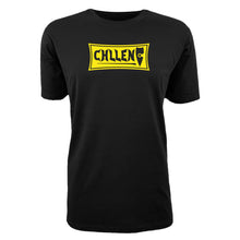 Load image into Gallery viewer, adult-mens-black-yellow-shirt-viben-chill-chllen-lifestyle-wear