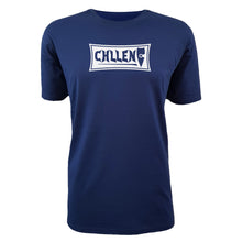 Load image into Gallery viewer, adult-mens-blue-navy-white-shirt-viben-chill-chllen-lifestyle-wear