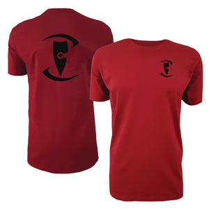 adult-mens-casual-stylish-red-black-two-tone-staple-shirt-zentrix-logo-chllen-lifestyle-wear