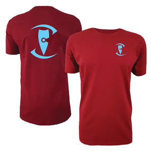 adult-mens-casual-stylish-red-light-blue-two-tone-staple-shirt-zentrix-logo-chllen-lifestyle-wear