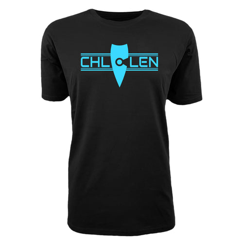 adult-mens-chill-black-fluro-blue-shirt-brand-logo-chill-chllen-lifestyle-wear
