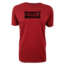 Load image into Gallery viewer, adult-mens-red-black-shirt-viben-chill-chllen-lifestyle-wear