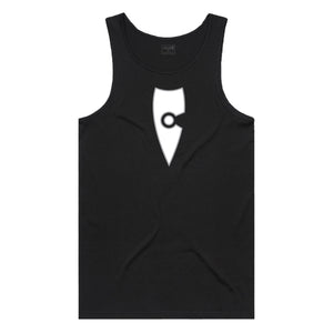 adult-mens-stylish-black-white-grey-two-tone-gym-wear-tank-top-singlet-shirt-emblem-chllen-lifestyle-wear