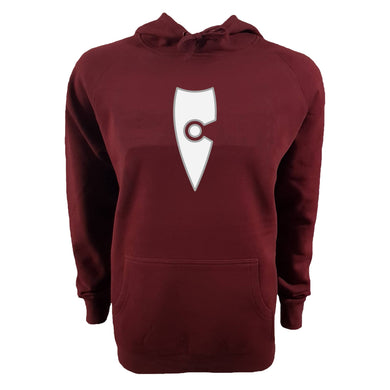 adult-mens-stylish-burgundy-white-hoodie-jumper-emblem-chllen-lifestyle-wear