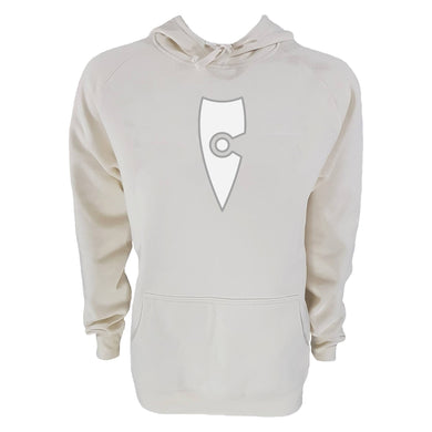 adult-mens-stylish-cream-white-hoodie-jumper-emblem-chllen-lifestyle-wear