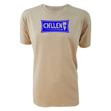 Load image into Gallery viewer, adult-mens-tan-blue-shirt-viben-chill-chllen-lifestyle-wear