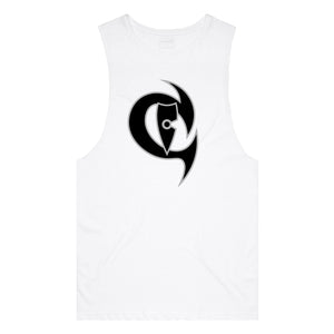 adult-mens-white-black-grey-two-tone-gym-wear-tank-top-singlet-shirt-evolve-chllen-lifestyle-wear