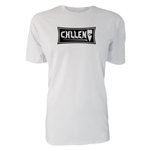 Load image into Gallery viewer, adult-mens-white-black-shirt-viben-chill-chllen-lifestyle-wear