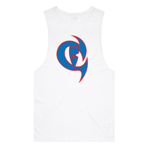 adult-mens-white-blue-red-two-tone-gym-wear-tank-top-singlet-shirt-evolve-chllen-lifestyle-wear