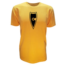 Load image into Gallery viewer, adult-mens-yellow-casual-t-shirt-apparel-defiant-collection-chllen-lifestyle-wear