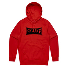 Load image into Gallery viewer, adults-mens-stylish-chill-red-black-viben-hoodie-jumper-shop-chllen-lifestyle-wear