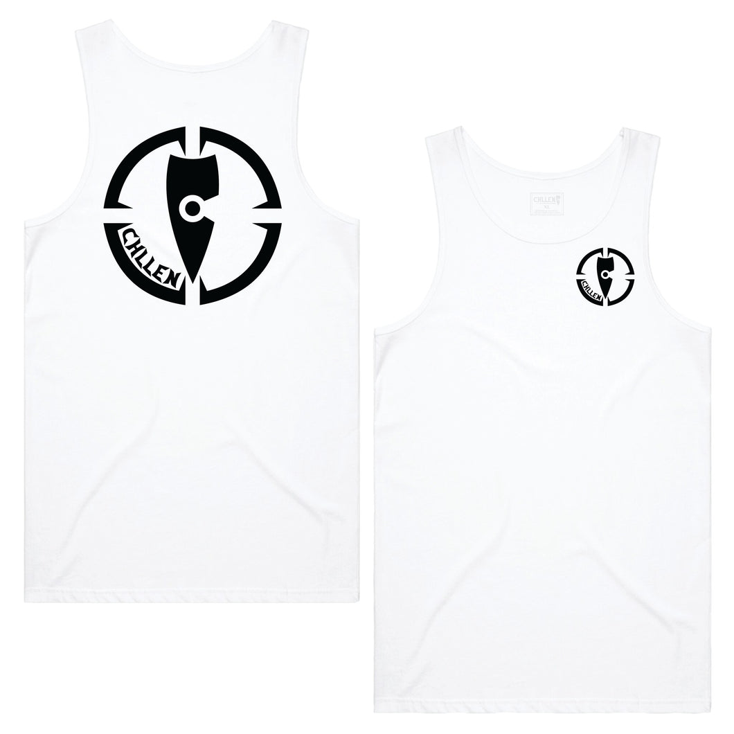 adults-mens-white-black-two-tone-tank-top-singlet-shirt-casual-gym-wear-chllen-lifestyle-wear