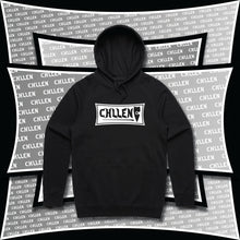 Load image into Gallery viewer, Adult Mens Stylish Chill Black White  Hoodie Jumper Aussie Australian lifestyle wear clothing brands CHLLEN Lifestyle Wear