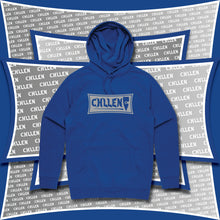 Load image into Gallery viewer, Adult Mens Stylish Chill Blue Grey Hoodie Jumper Aussie Australian lifestyle wear clothing brands CHLLEN Lifestyle Wear
