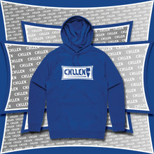 Load image into Gallery viewer, Adult Mens Stylish Chill Blue White Hoodie Jumper Aussie Australian lifestyle wear clothing brands CHLLEN Lifestyle Wear