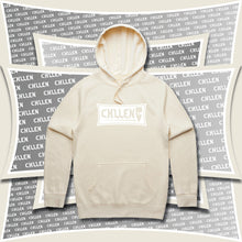 Load image into Gallery viewer, Adult Mens Stylish Chill Cream White Hoodie Jumper Aussie Australian lifestyle wear clothing brands CHLLEN Lifestyle Wear