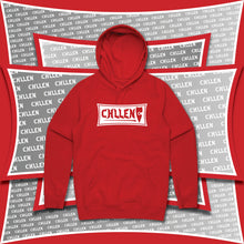 Load image into Gallery viewer, Adult Mens Stylish Chill Red White Hoodie Jumper Aussie Australian lifestyle wear clothing brands CHLLEN Lifestyle Wear