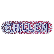 Load image into Gallery viewer, red-skate-decks-boards-skateboards-skateboarding-chllen-lifestyle-wear-blizzard-series