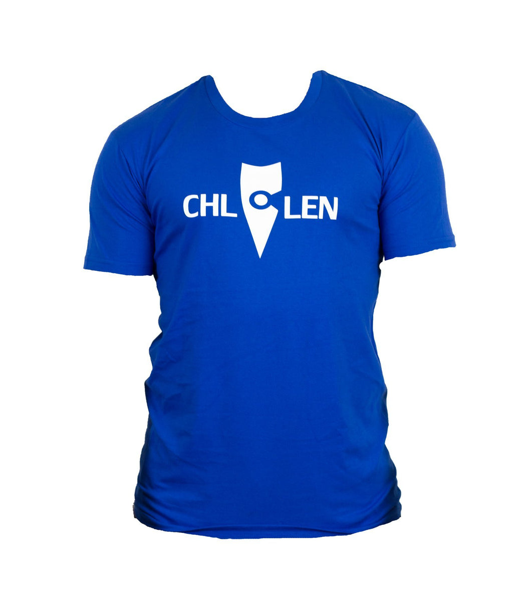 chillen chllen lifestyle wear casual blue-white shirt t-shirt tee