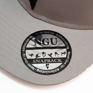 grey black snapback hat cap lifestyle wear chllen chillen clothing chillin apparel