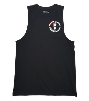 chillen chllen lifestyle wear kids black tank top singlet long