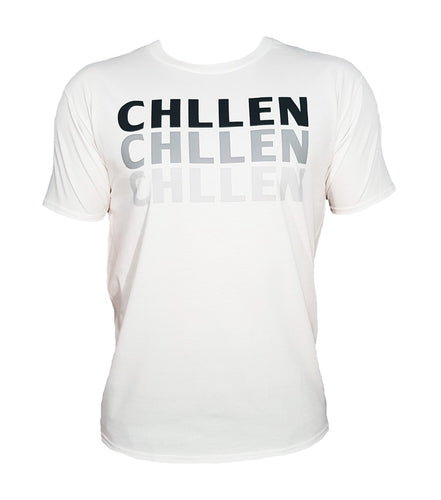 chillen chllen lifestyle wear kids casual white-grey shirt t-shirt tee