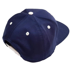 navy blue white snapback hat cap lifestyle wear chllen chillen clothing chillin apparel